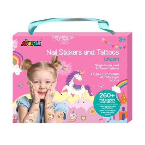 Stickere pentru unghii si tatuaje - Unicorni - imagine 11